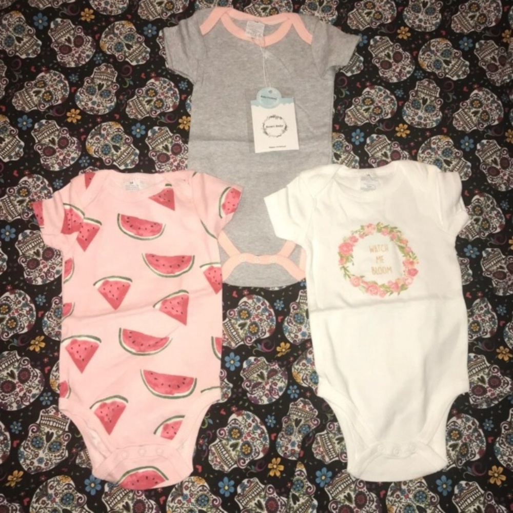 💗HPx3💗❇️ SALE! Baby Girl One Piece Bodysuits